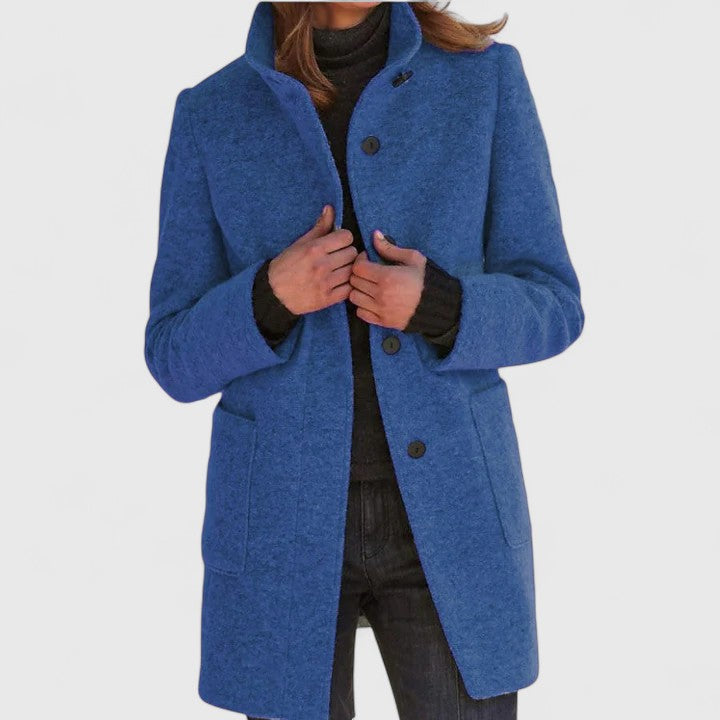 Lefèvre™ Veste pour Femmes avec Col Montant