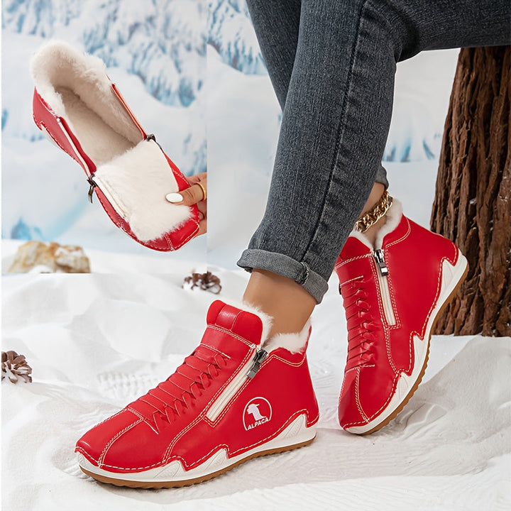 Lefèvre™ Bottines confort d’hiver à soutien ergonomique