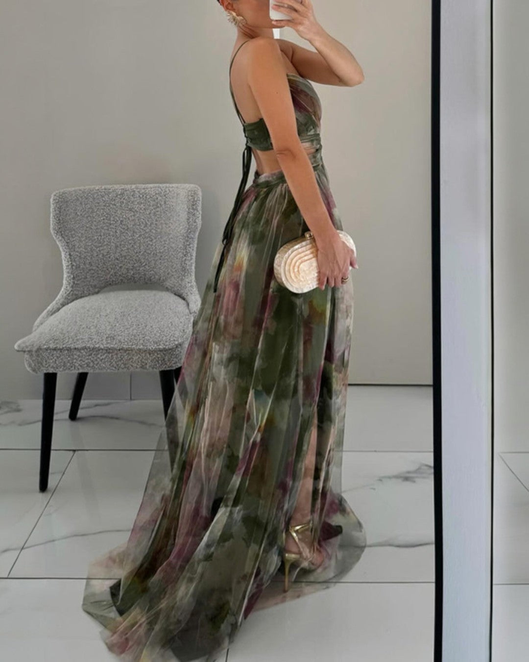 Lefèvre™ Robe Maxi Élégance Florale (ÉDITION LIMITÉE!)