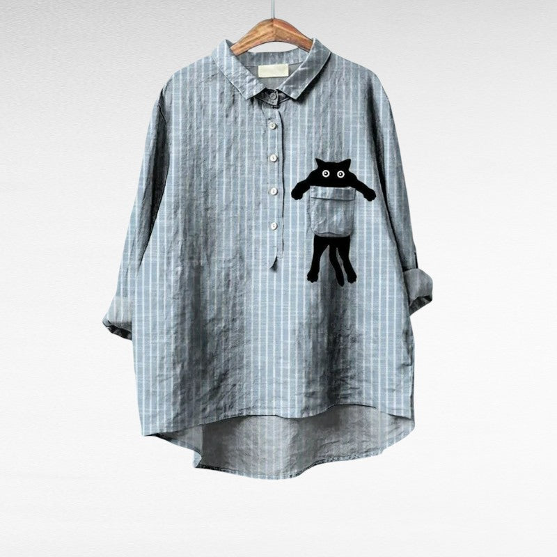 Mireva- Élégante Blouse Vintage