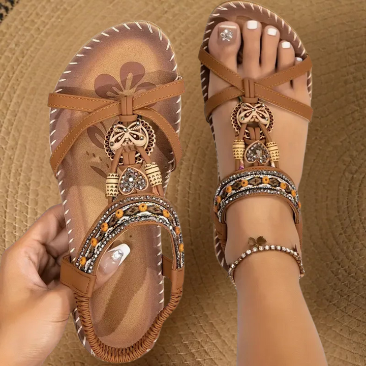 Lefèvre™ Ibiza Style Sandals Combining Comfort and Elegance