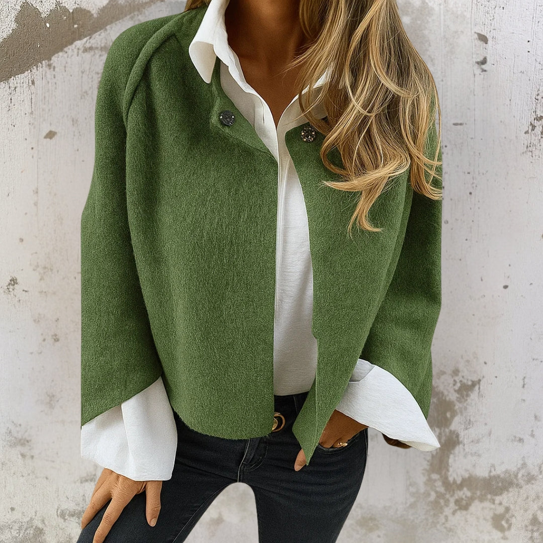 Lefèvre™ Veste courte élégante et chaude