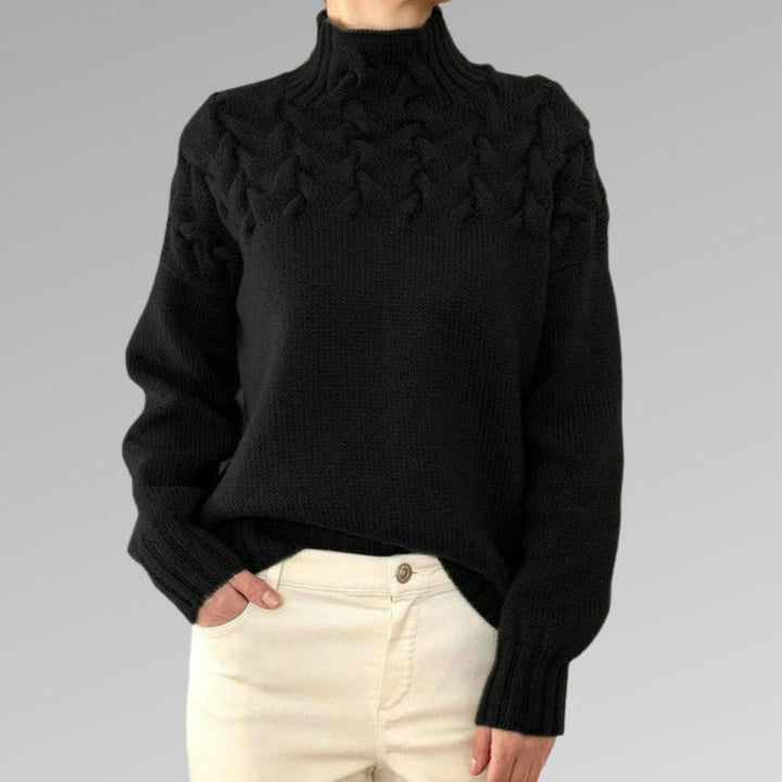 Lefèvre™ Pull Col Ajusté