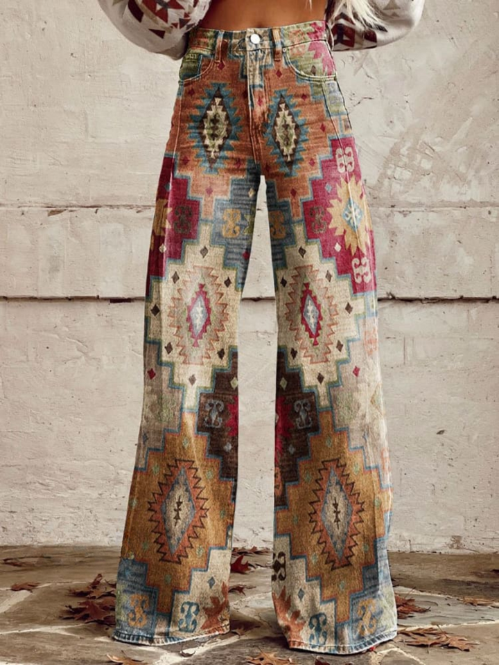 Léa - Pantalon Rétro Élégant