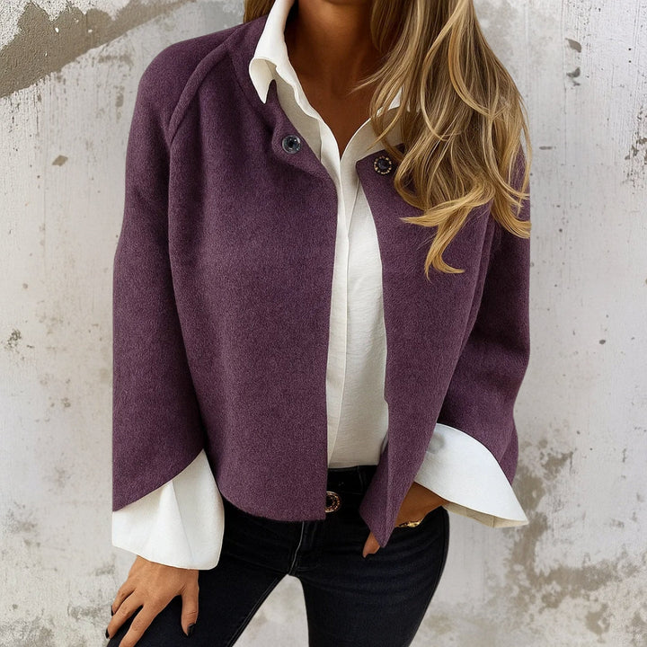 Lefèvre™ Veste courte élégante et chaude
