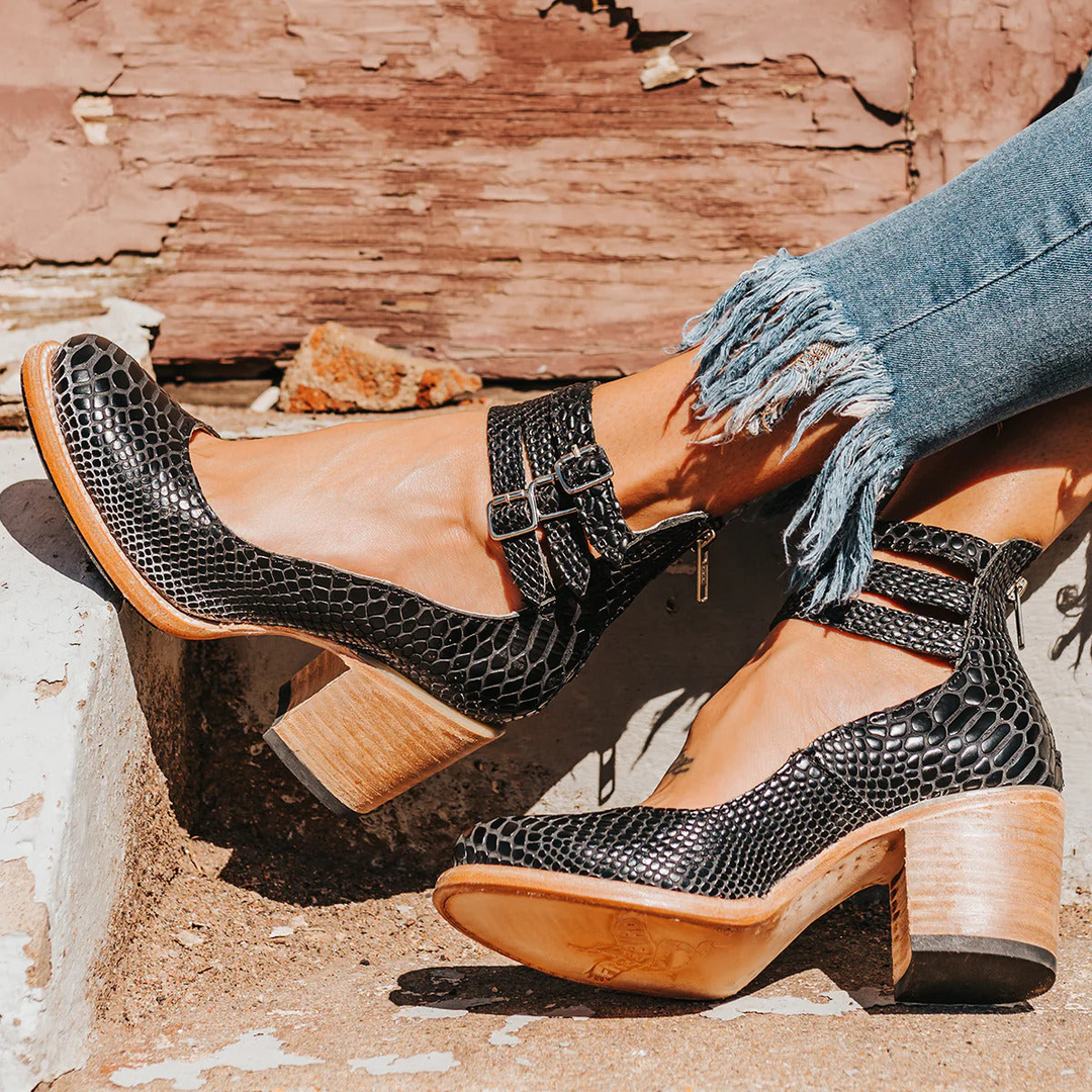 Lefèvre™ Leather Heels Comfort & Perfect Support
