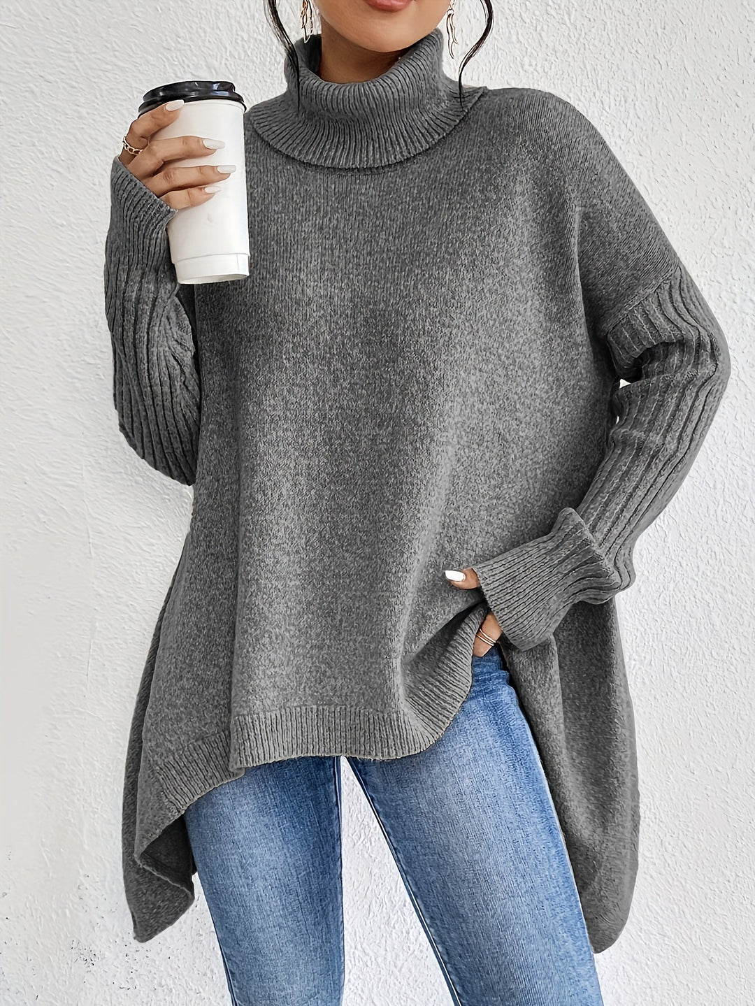 Lefèvre™ Col Oversize Élégant