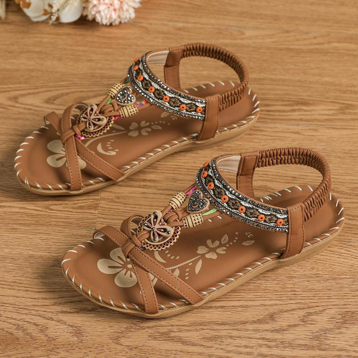 Lefèvre™ Sandales Style Ibiza Alliant Confort et Élégance