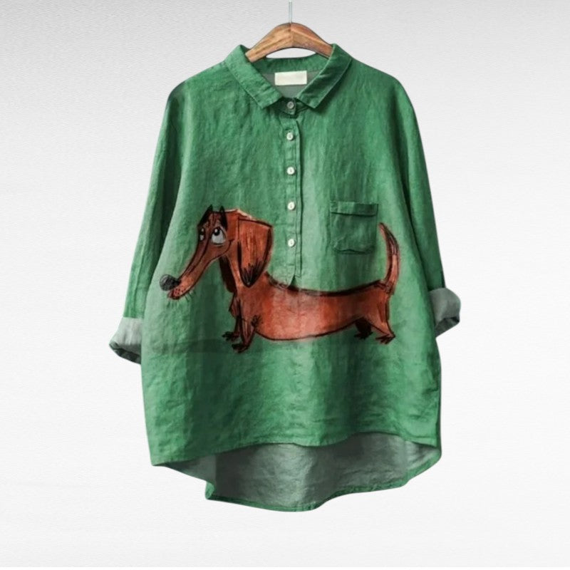 Mireva - Élégante Blouse Vintage