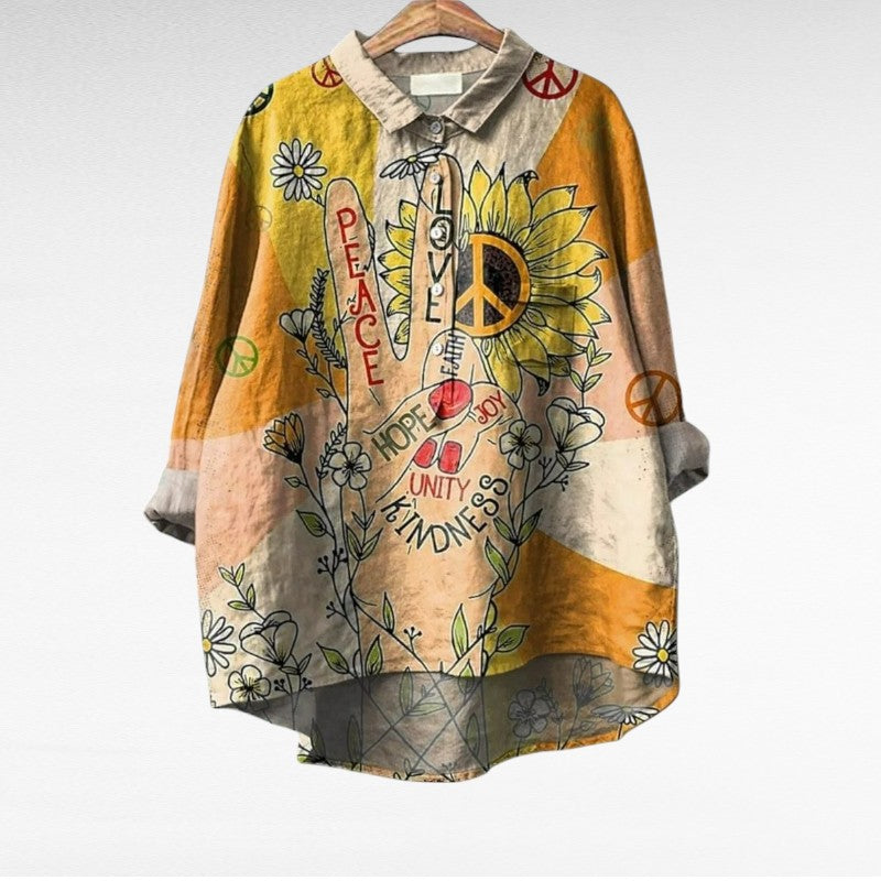 Mireva - Élégante Blouse Vintage