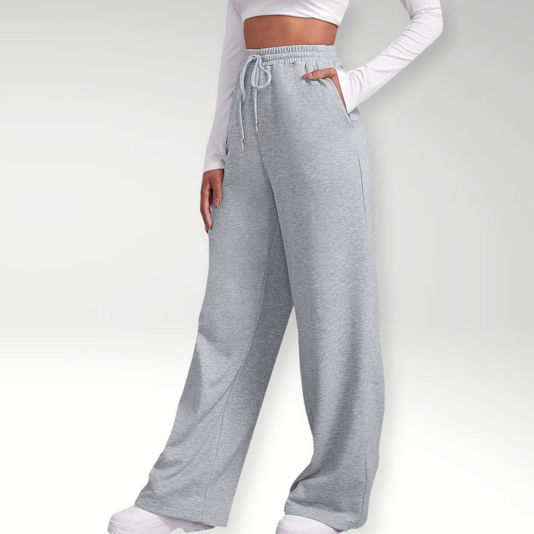 Lefèvre™ Joggers à jambe large et coupe décontractée