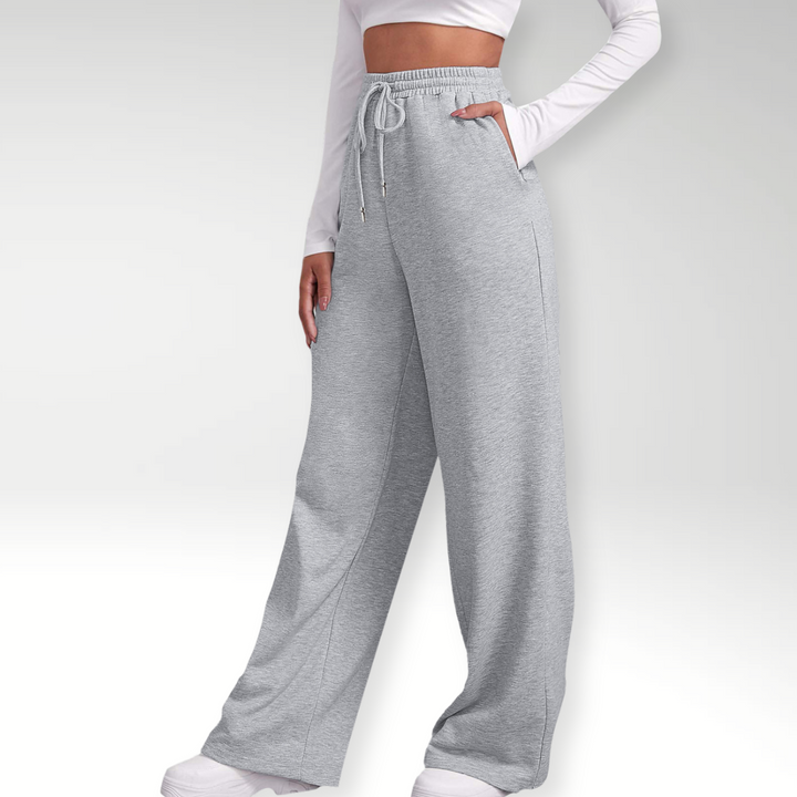 Lefèvre™ Joggers à jambe large et coupe décontractée