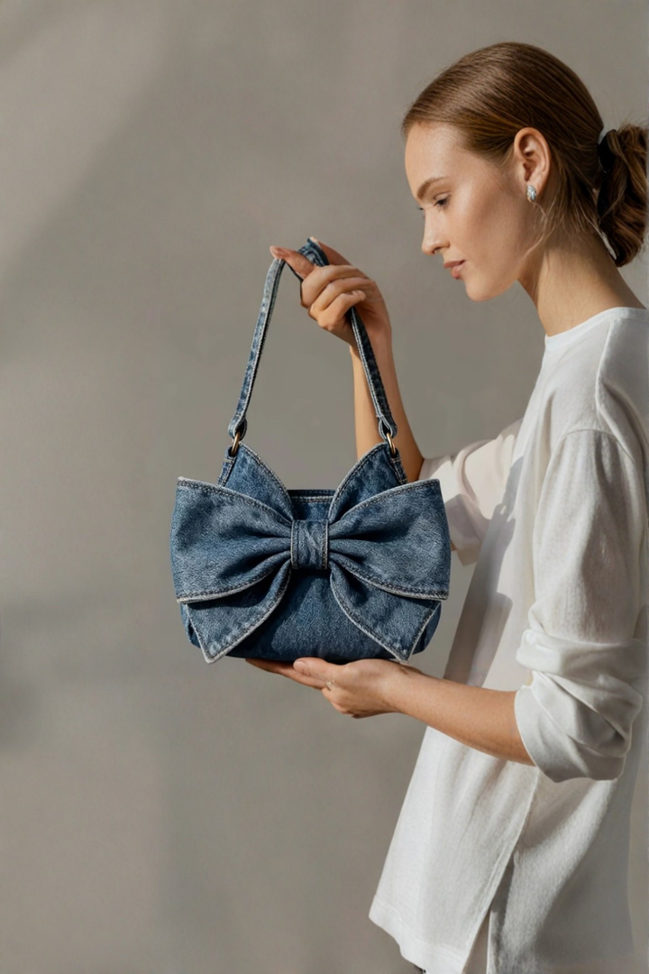 Lefèvre | Sac rétro avec nœud