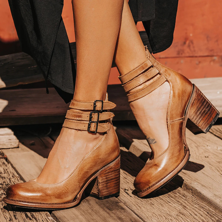 Lefèvre™ Talons en cuir confort & maintien parfait