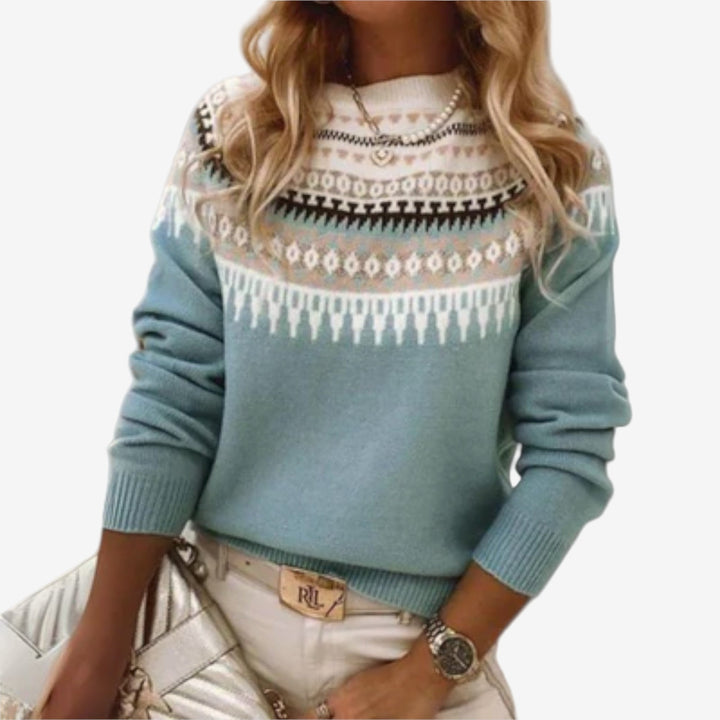 Lefèvre™ Pull Motif Élégant
