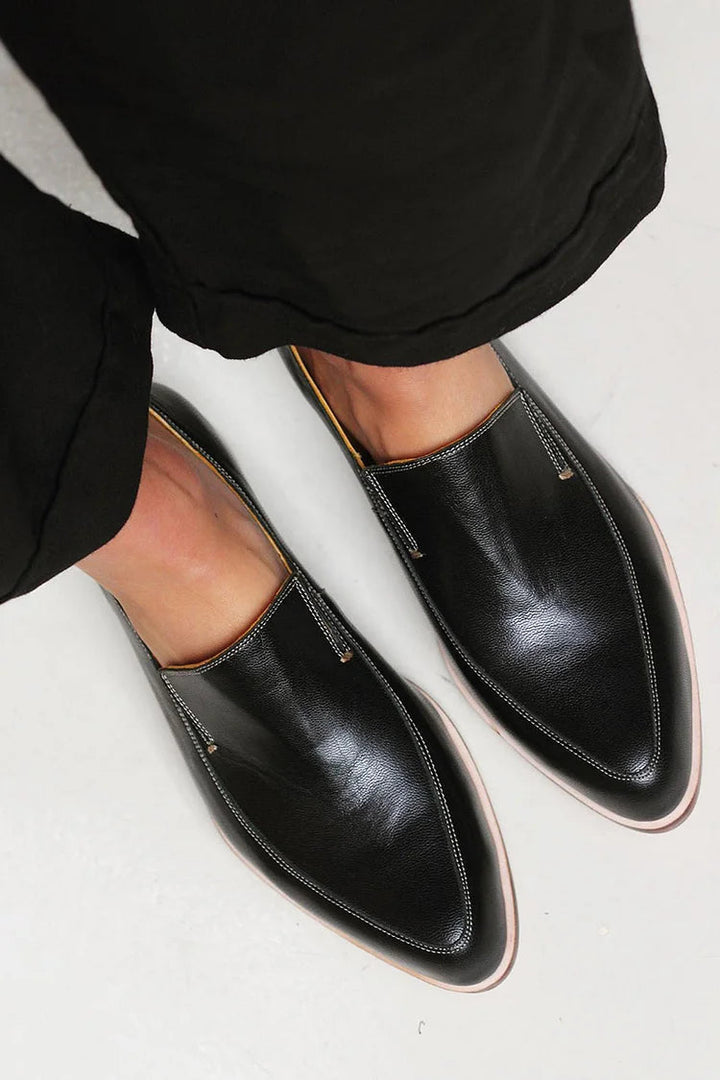 Thalia - Sculpted Minimalist Loafers