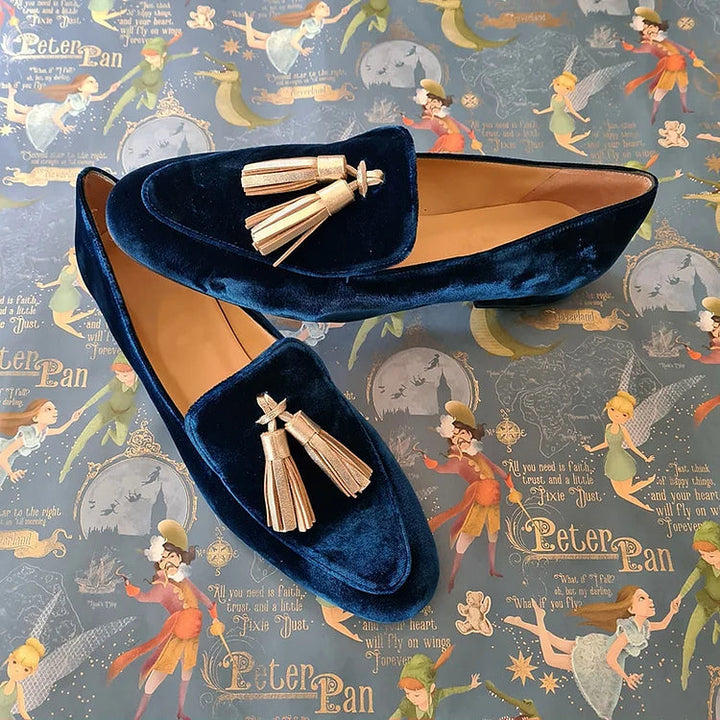 Celestia - Elegant Fringe Loafers