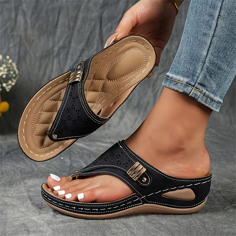 Lefèvre™ Wedge Sandals Comfort & Support