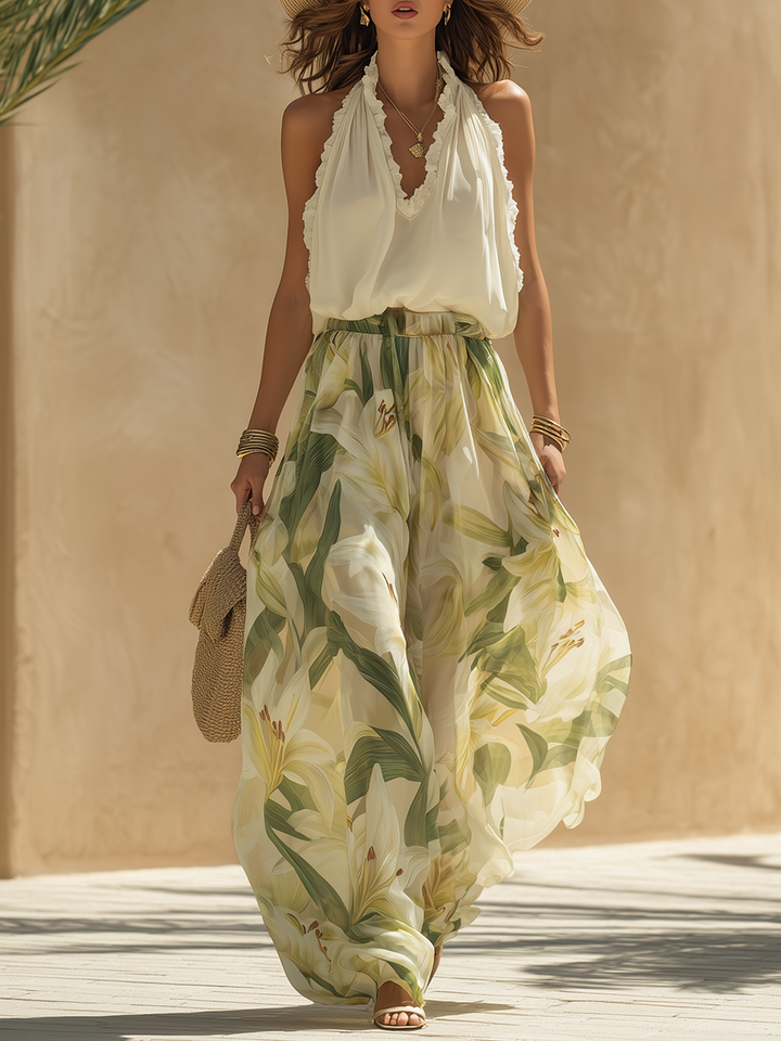 Lefèvre™ Elegant Lily Print Fluid Set