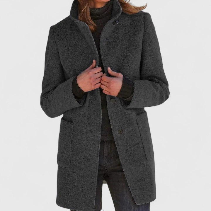 Lefèvre™ Veste pour Femmes avec Col Montant