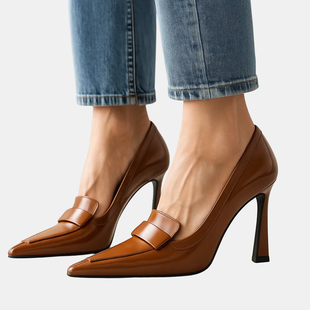 Claudia | Chaussures à Talons Vernis Élégantes