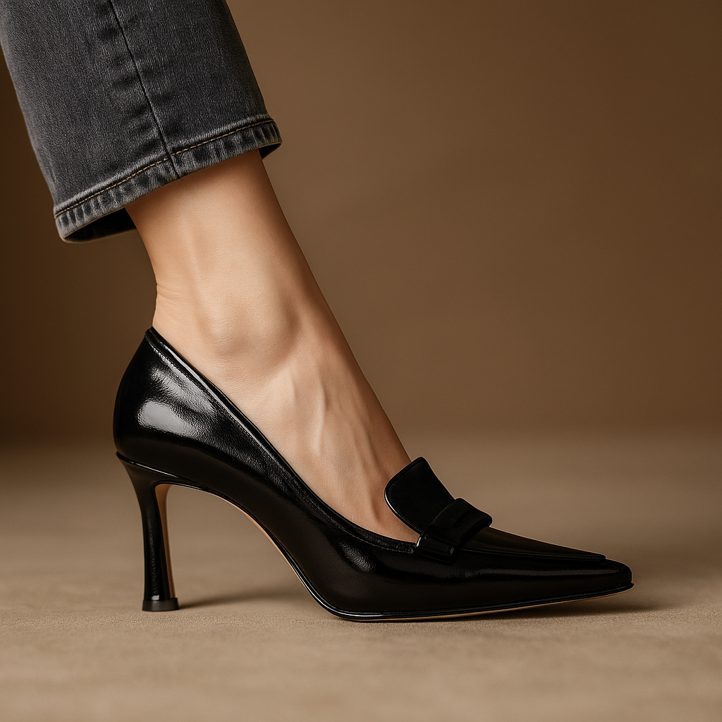 Claudia | Chaussures à Talons Vernis Élégantes