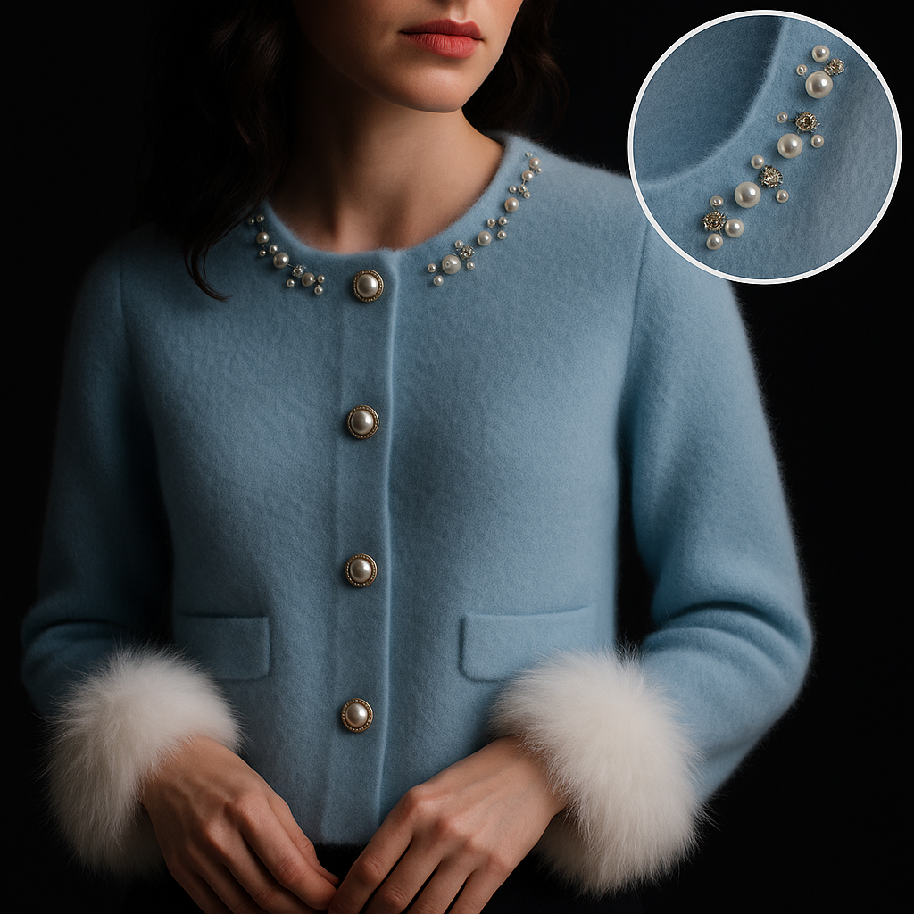 Lefèvre™ Cardigan Angelina En Cachemire