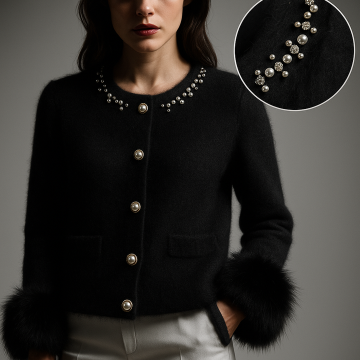 Lefèvre™ Cardigan Angelina En Cachemire