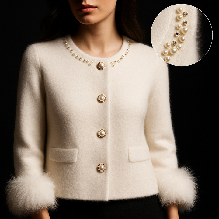 Lefèvre™ Cardigan Angelina En Cachemire