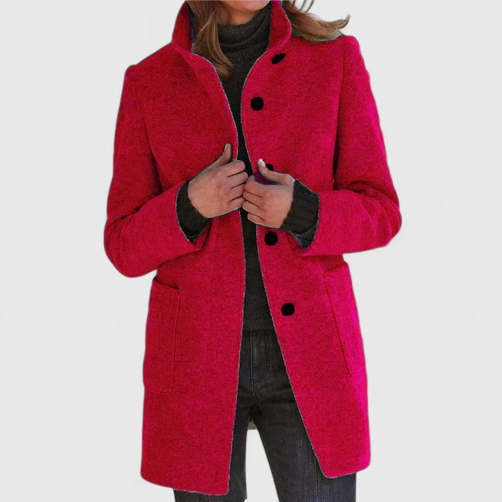 Lefèvre™ Veste pour Femmes avec Col Montant