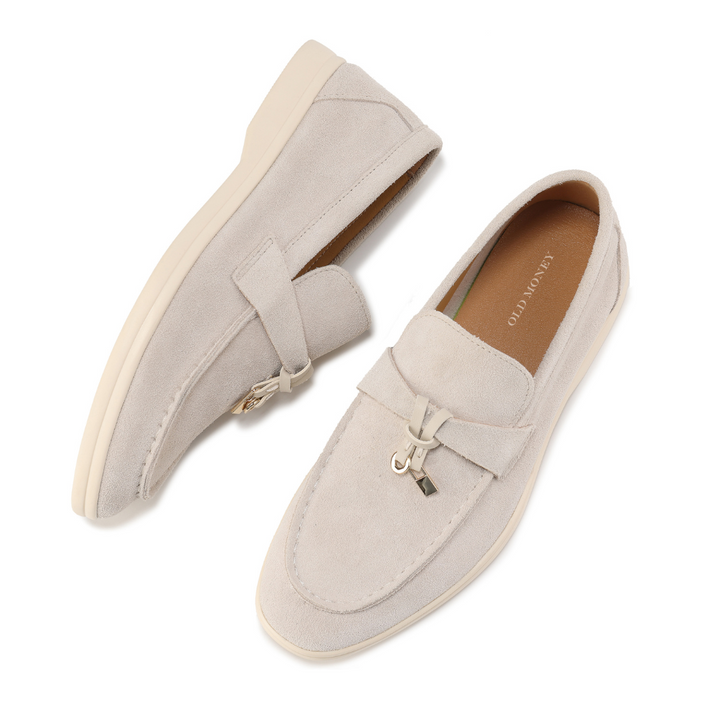 Lefèvre™ Mocassins en daim Old Money
