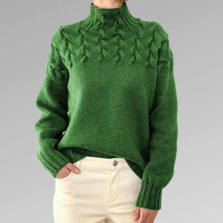 Lefèvre™ Pull Col Ajusté