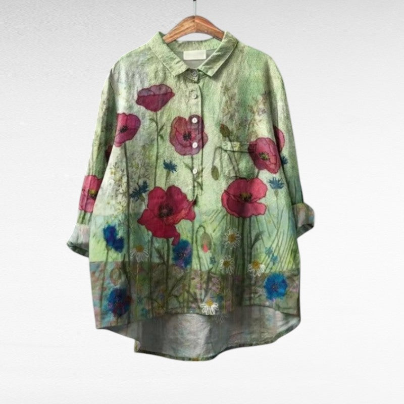Mireva- Élégante Blouse Vintage