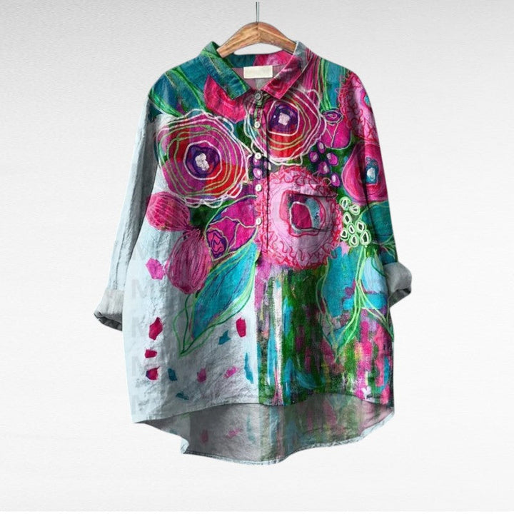 Mireva- Élégante Blouse Vintage