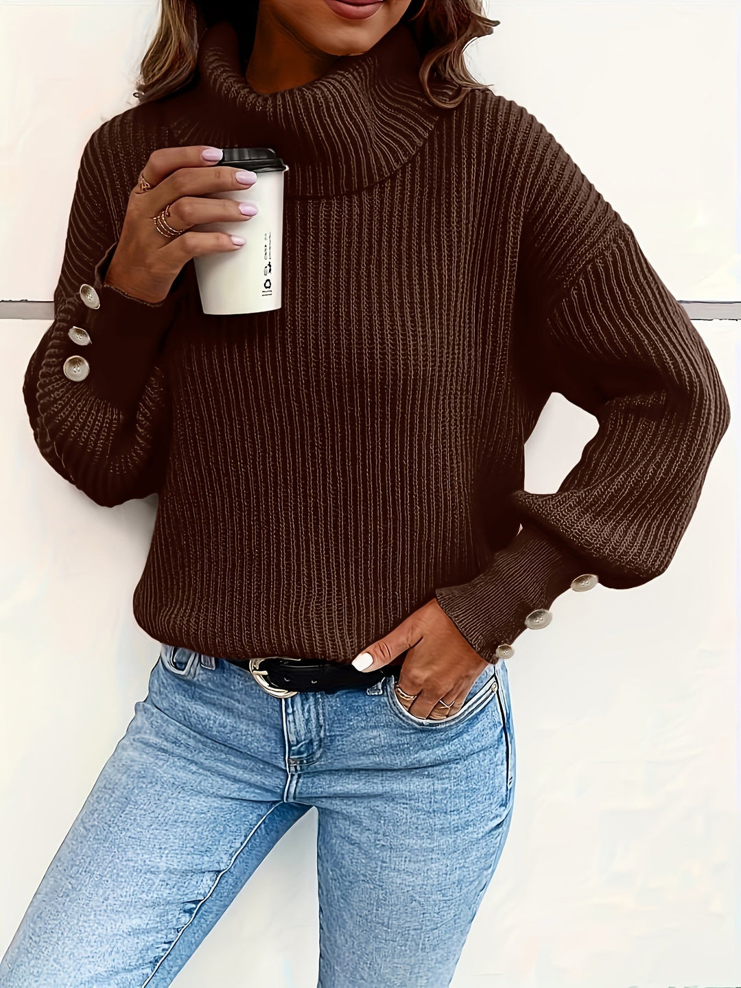 Lefèvre™ Col Roulé Automne