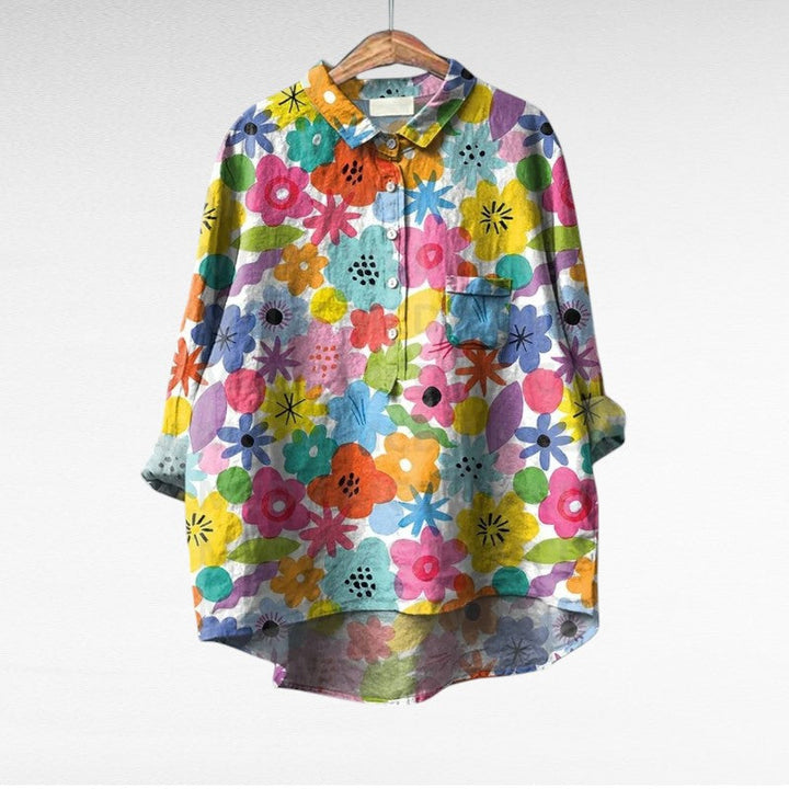 Mireva- Élégante Blouse Vintage