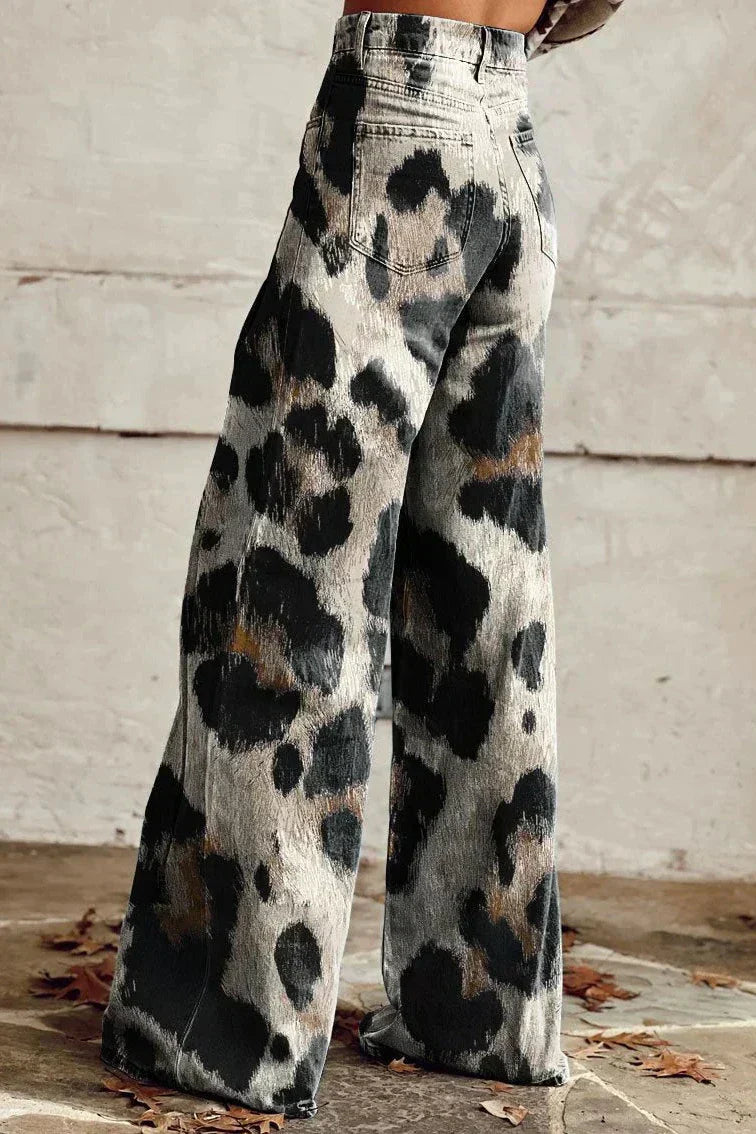 Cheetah - Pantalon Bohemian Élégant