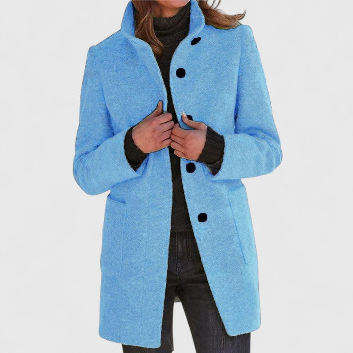 Lefèvre™ Veste pour Femmes avec Col Montant