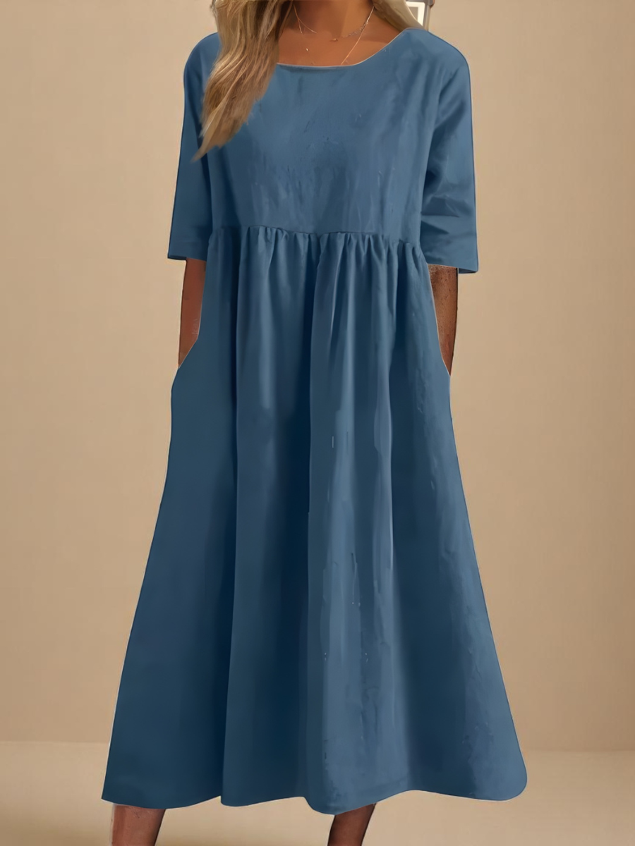 Lefèvre™ Robe Coton Aérée
