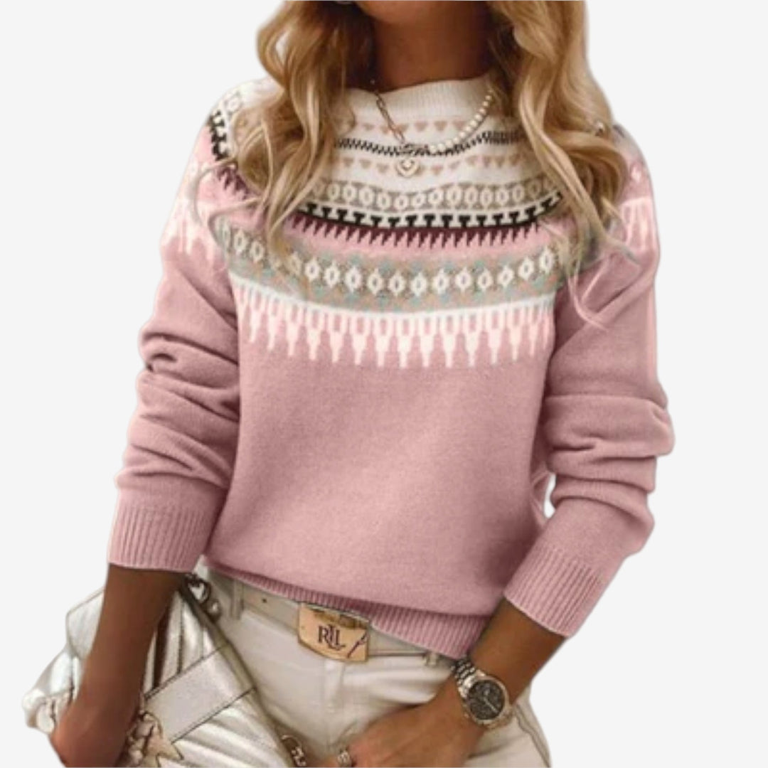 Lefèvre™ Pull Motif Élégant