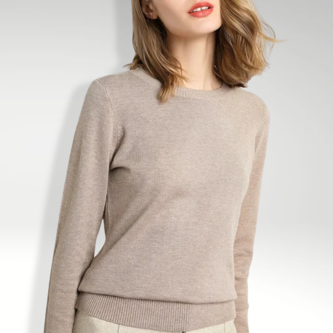 Lefèvre™ Pull confort en laine essentiel