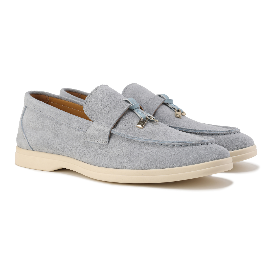 Lefèvre™ Mocassins en daim Old Money