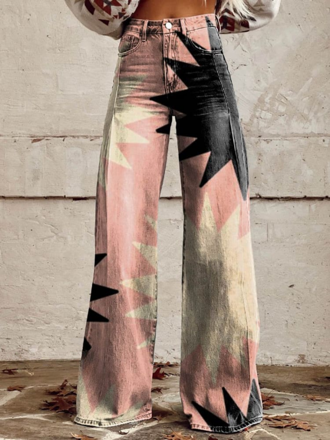 Élodie - Pantalon Bohémien Élégant