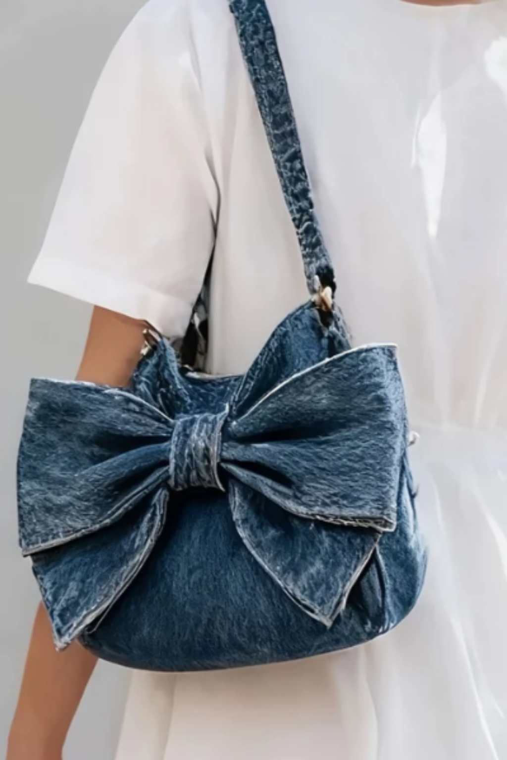 Lefèvre | Sac rétro avec nœud