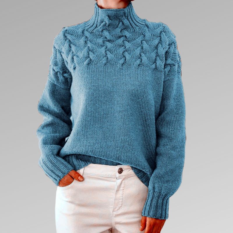 Lefèvre™ Pull Col Ajusté