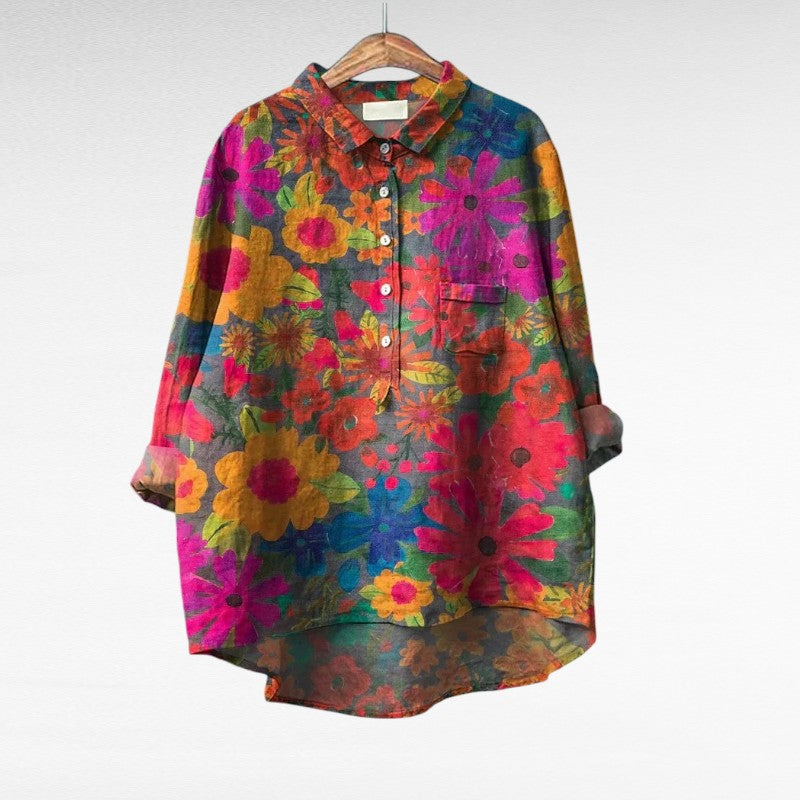 Mireva- Élégante Blouse Vintage