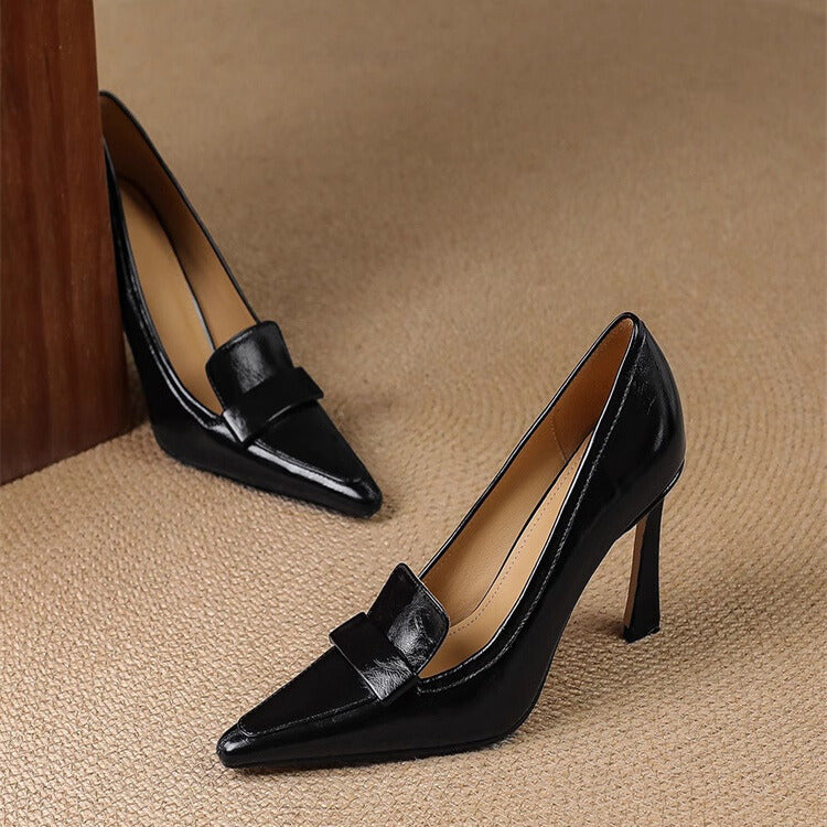 Claudia | Chaussures à Talons Vernis Élégantes