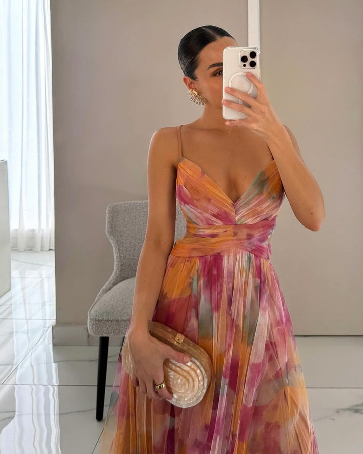 Lefèvre™ Robe Maxi Élégance Florale (ÉDITION LIMITÉE!)