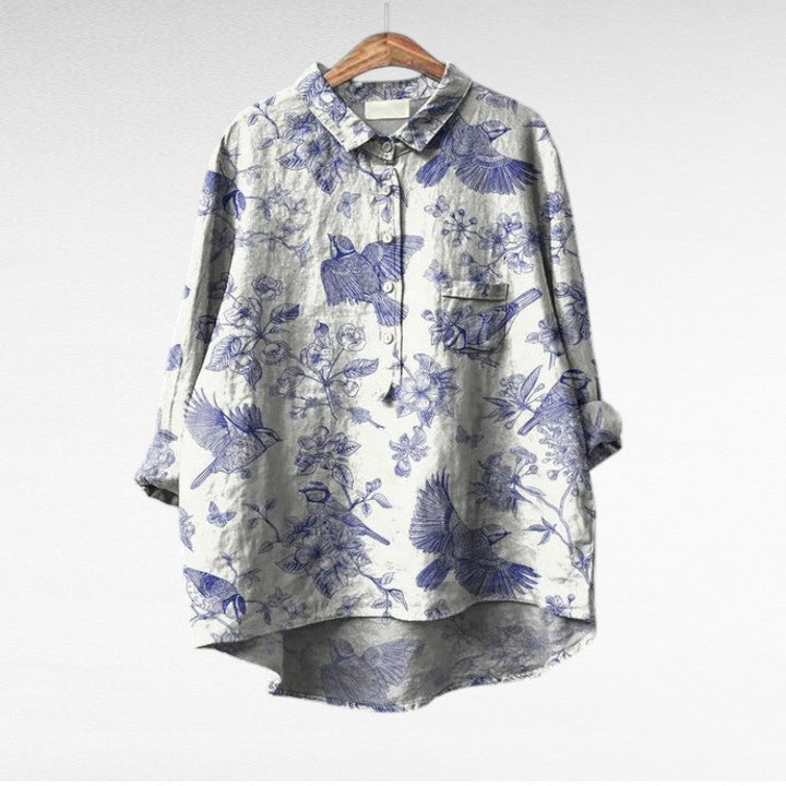 Mireva- Élégante Blouse Vintage
