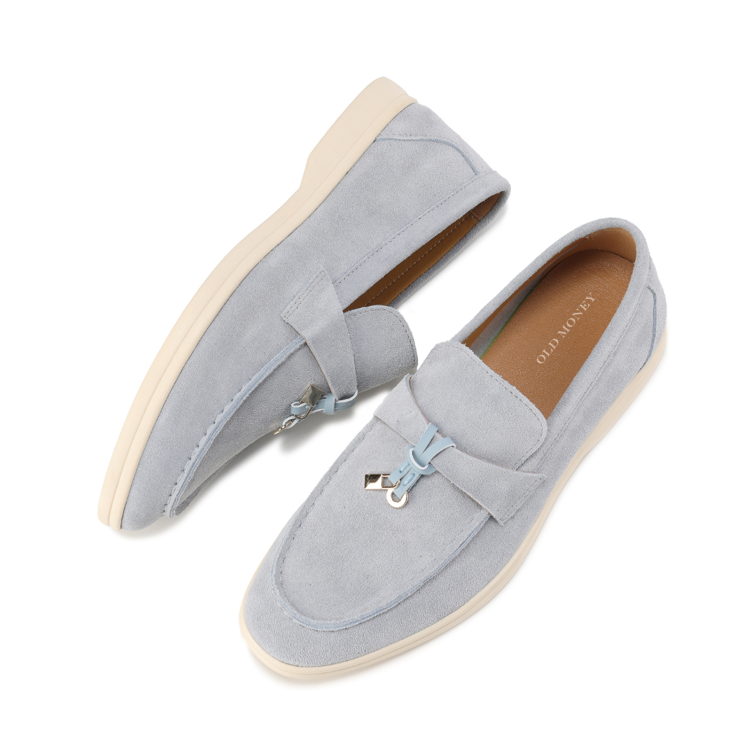 Lefèvre™ Mocassins en daim Old Money
